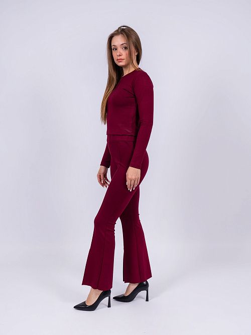 4603 Костюм женский бордовый GIRL 