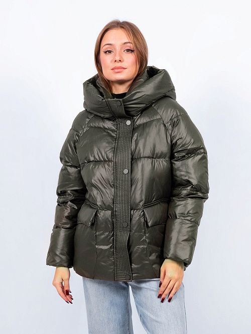 GWD4613I-G173 Куртка женская зеленый ICEbear 