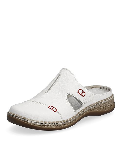 46462/80 Сабо женские белый Rieker 