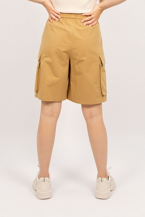 8353 Шорты женские коричневый MODA 