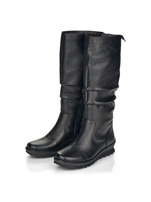 R8475/01 Сапоги женские черный Remonte 