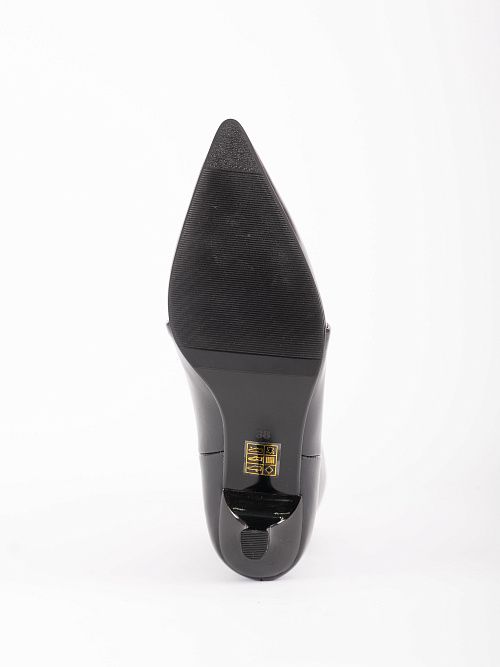 JA206-M320-TP350 Полусапоги женские натуральная кожа черный 365 