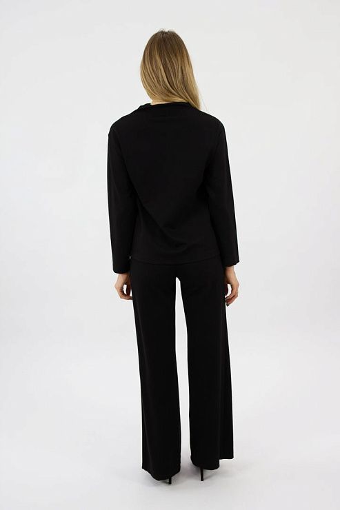 K239246/K232049 Кофта женская черный MIRA MIA 