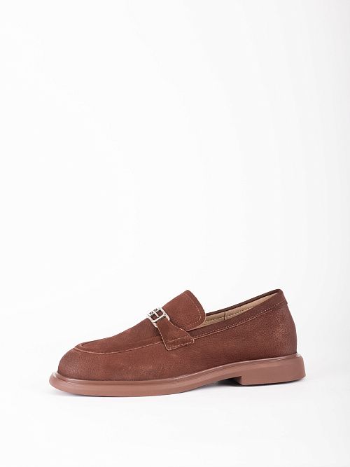 AS323-M222-82 Туфли женские натуральная кожа коричневый 365 