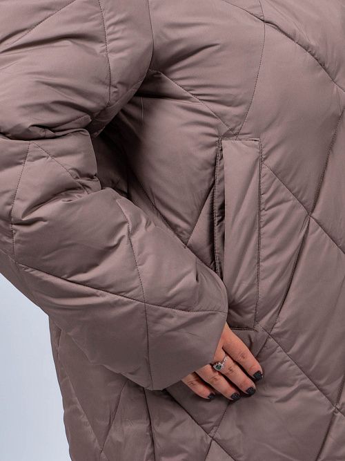 GWD4670I-G154 Куртка женская коричневый ICEbear 