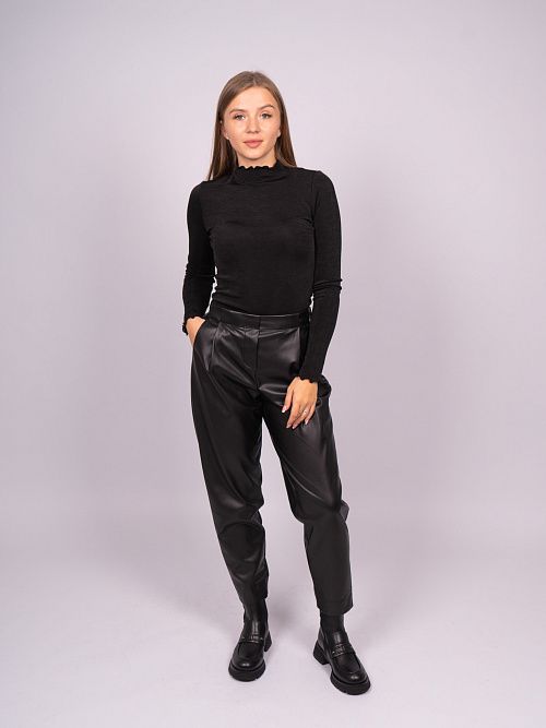 243002 Брюки женские черный MIRA MIA 