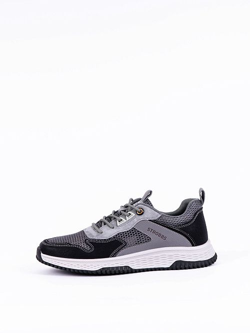 C3662-10 Кроссовки мужские серый STROBBS 