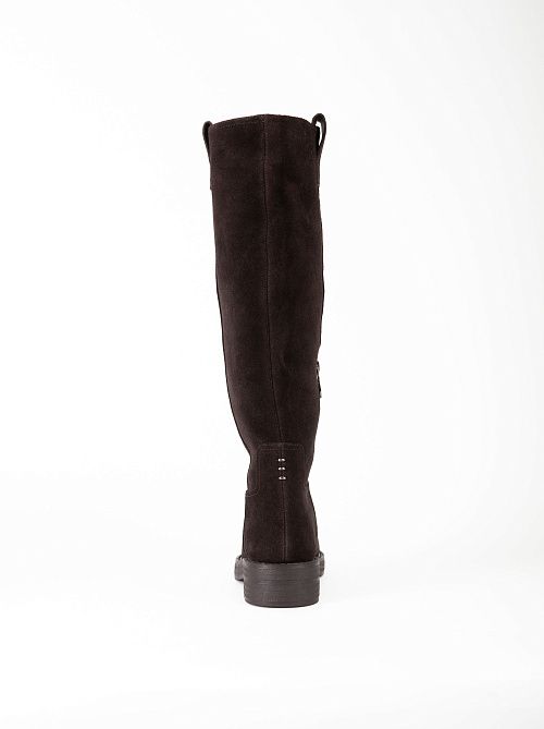 JA280Y-H1908-P1370BM Сапоги женские натуральная кожа коричневый 365 