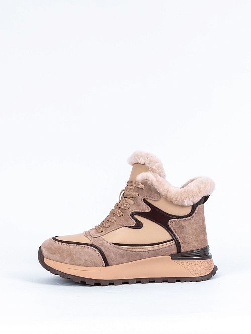 XLH-42114-1D-SW Ботинки женские бежевый Madella 