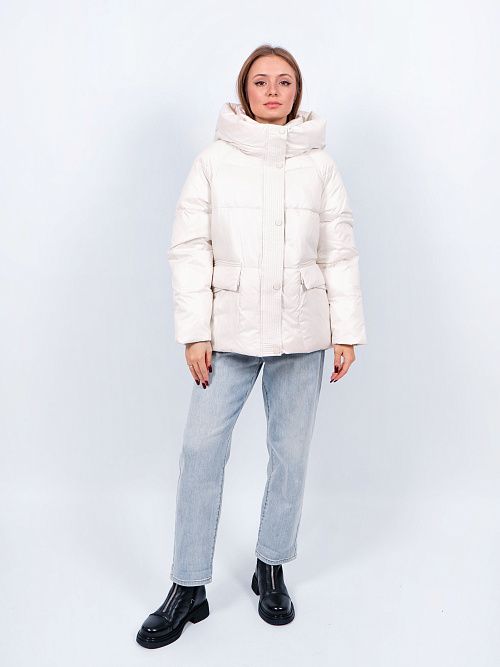 GWD4613I-G212 Куртка женская белый ICEbear 