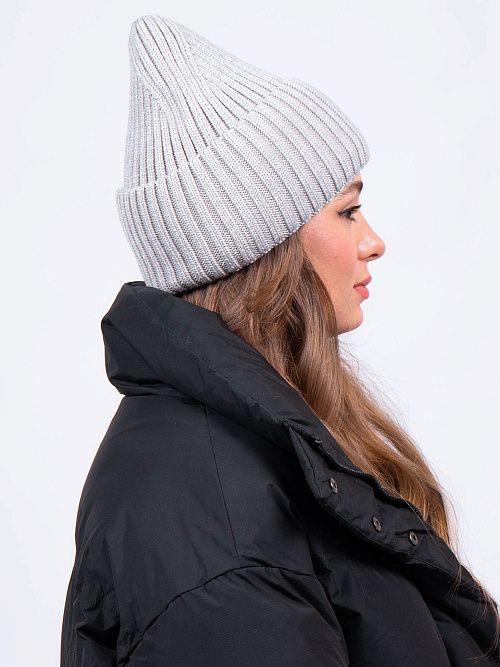 НЕЛЛИ Шапка женская светло-серый ELITE LINE 