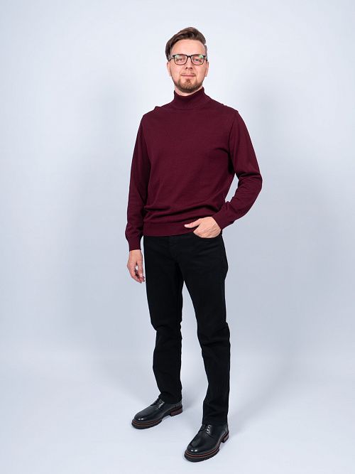 805-2360.M193.Y003.L.S0401-32 Джинсы мужские черный LUXOR 