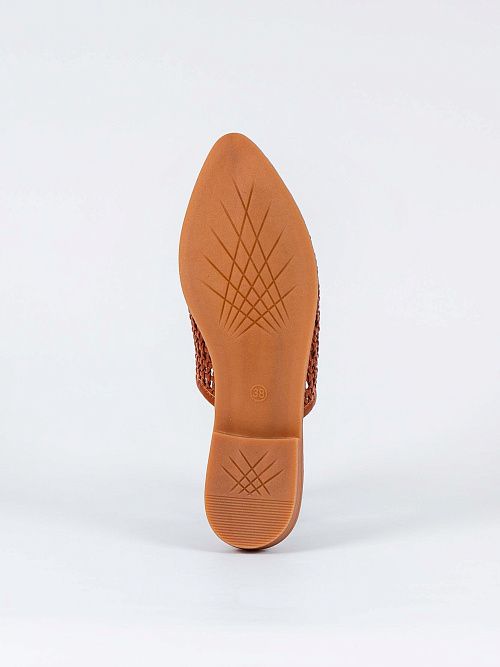 XUS-51272-1W-PU Сабо женские коричневый Madella 