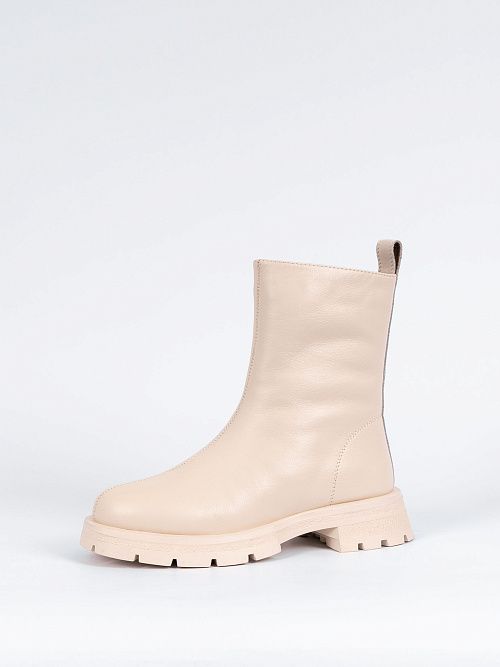 JG008-020 Ботинки женские молочный Baden 