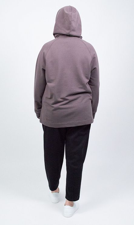 EBT3160 Худи женский коричневый VERY NEAT 