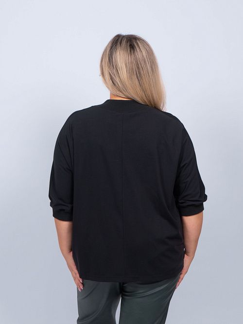 249210 Блузка женская черный MIRA MIA 