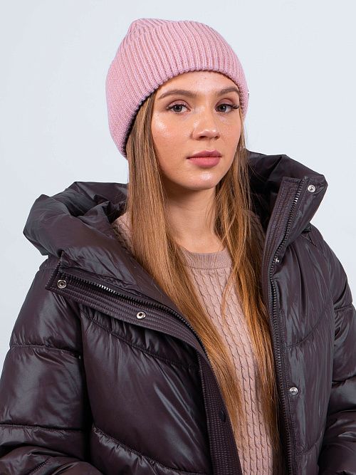 ЗЕТА Шапка женская пепел розы MISKORKI 