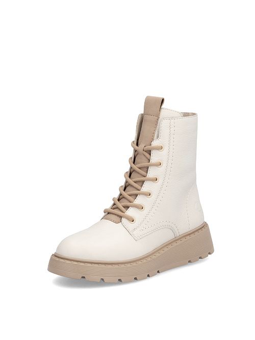 70404/80 Ботинки женские бежевый Rieker 