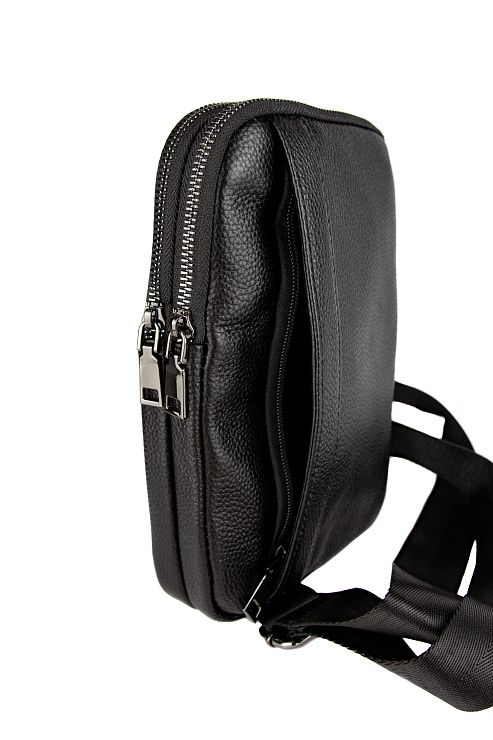 110-614-21 Сумка мужская черный Portofiano 