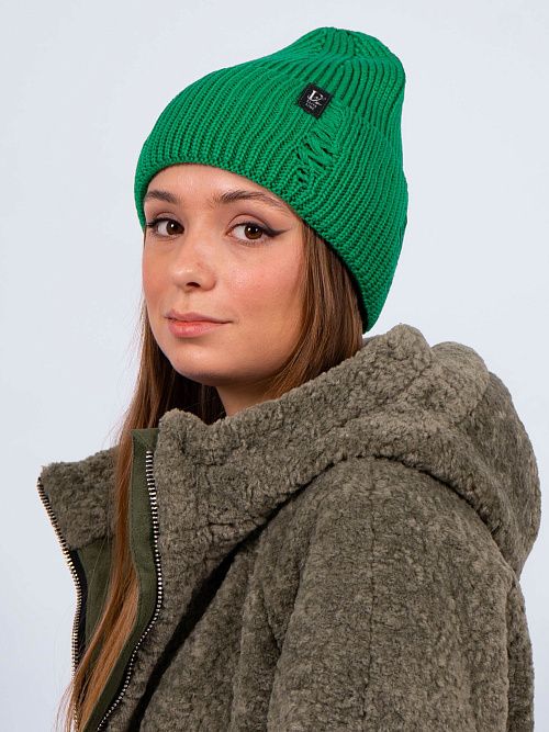 МИЯ Шапка женская изумруд ELITE LINE 