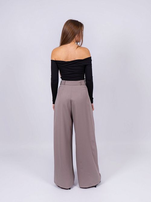 7460 Брюки женские серый GIRL 