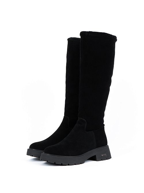 XJU-42214-1A-SW Сапоги женские черный Madella 