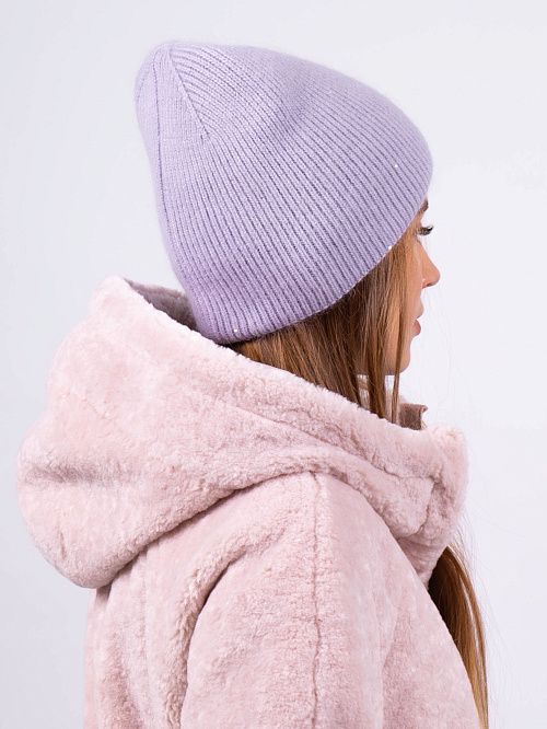 МИШЕЛЬ Шапка женская сирень ELITE LINE 