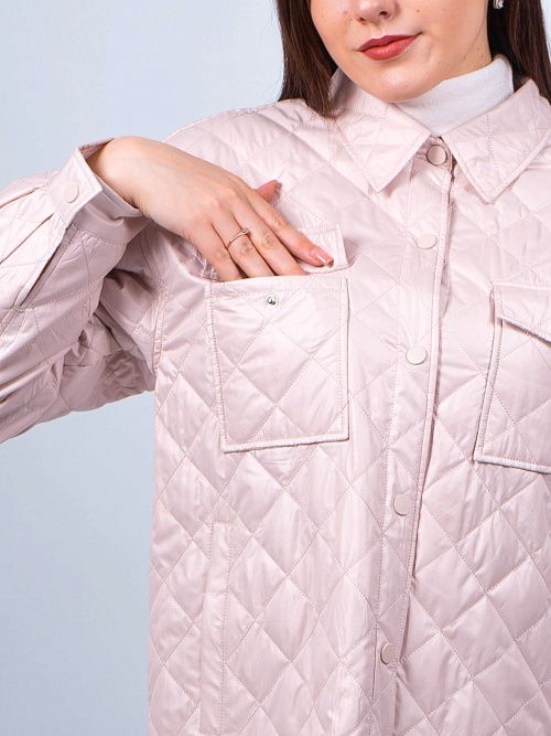 GWC4715I-G625 Куртка удлиненная женская бежевый ICEbear 