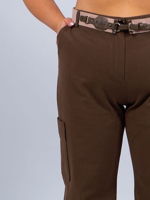 23Y9062-2 Брюки женские зеленый VANGELIZA 