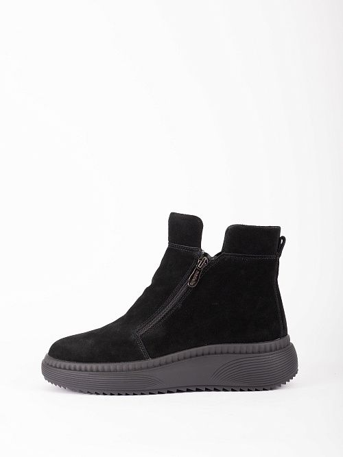 XUS-52471-1A-SW Ботинки женские натуральная кожа черный Madella 