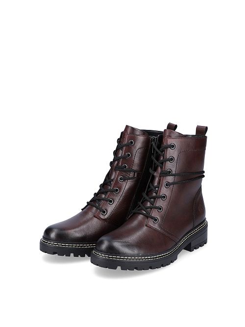 D0B75/35 Ботинки женские бордовый Remonte 