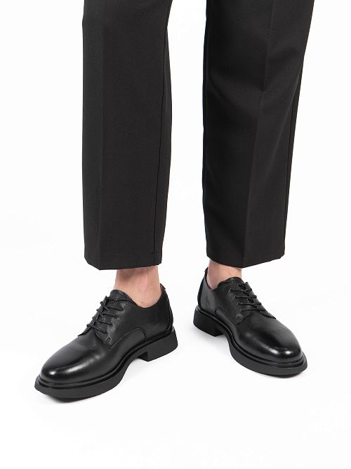 AS399-L293-17 Туфли женские натуральная кожа черный 365 