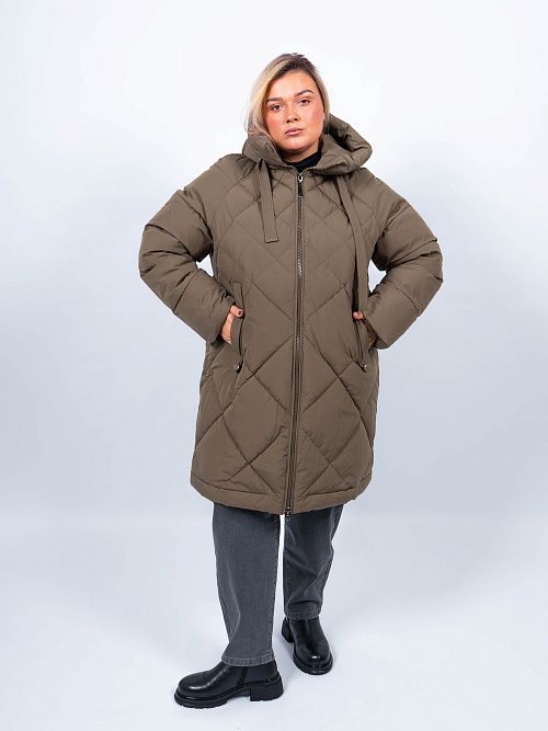 GWD4659I-G180 Куртка женская зеленый ICEbear 