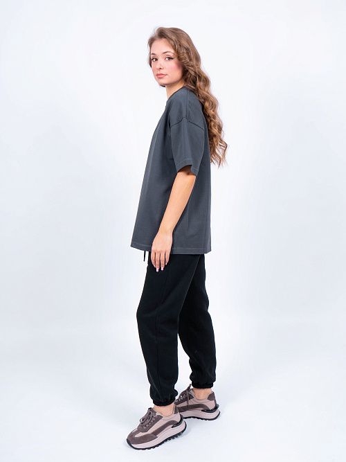 AR006 Футболка оверсайз графит 365 