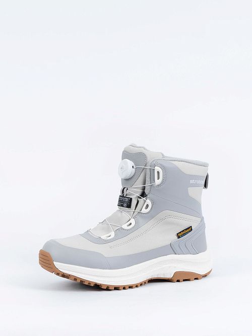 F8494-4 Ботинки женские серый STROBBS 