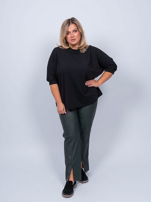 249210 Блузка женская черный MIRA MIA 