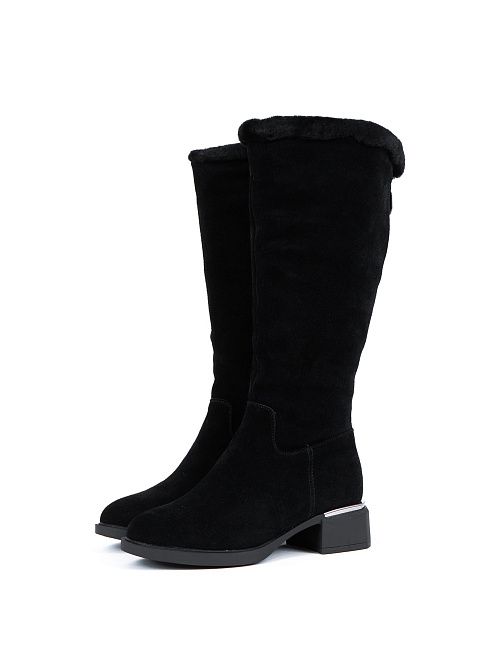 XJU-42189-3A-SW Сапоги женские черный Madella 