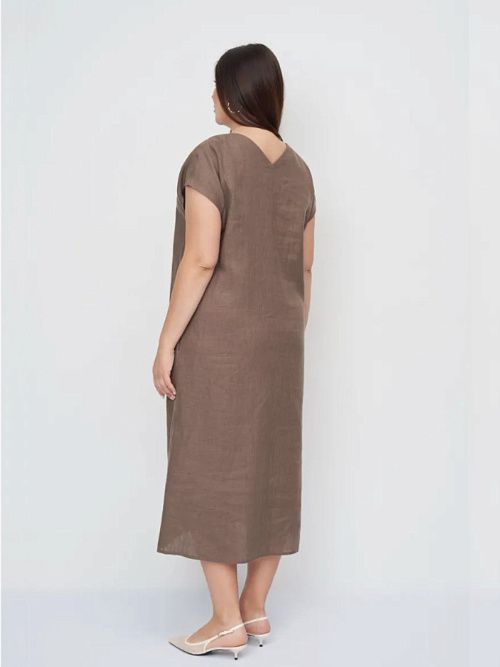 8014-ИЛ24 Платье женское графитовый ELECTRA STYLE 