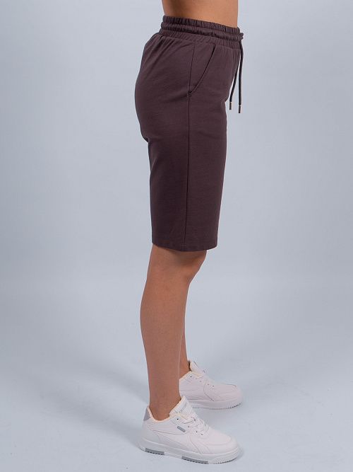 EBT4014 Шорты женские коричневый VERY NEAT 
