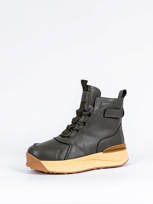 NU588-014 Ботинки женские зеленый Baden 