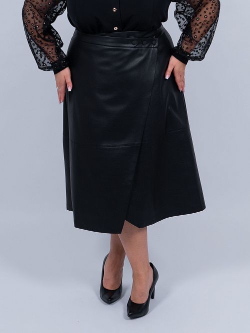 33-040067-1710-50 Юбка Илона черный КЛЮКVА 