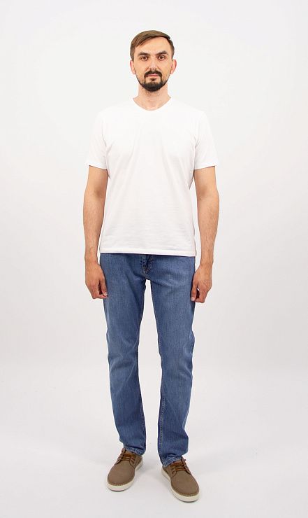 805-2307.M519.Y622.L.B0301 Джинсы мужские синий LUXOR 