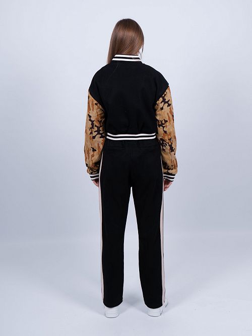 P0031/2 Бомбер женский черный 365 