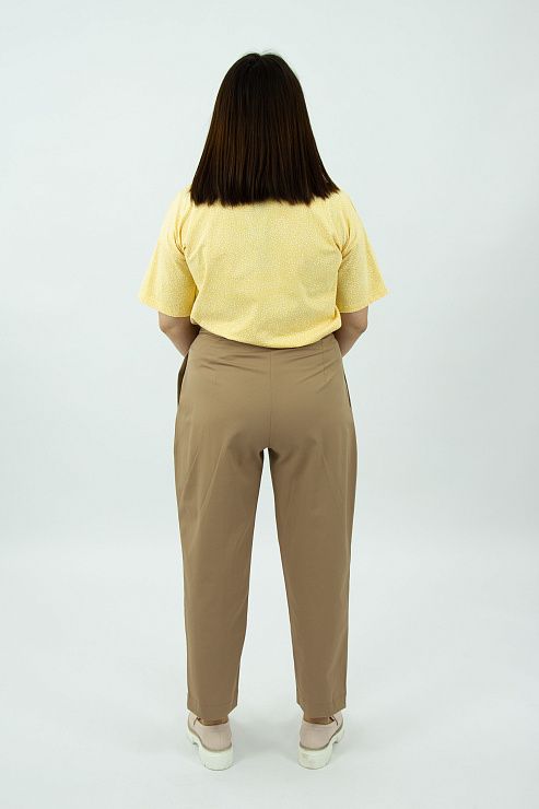 Y233019/Y239317 Брюки женские бежевый MIRA MIA 