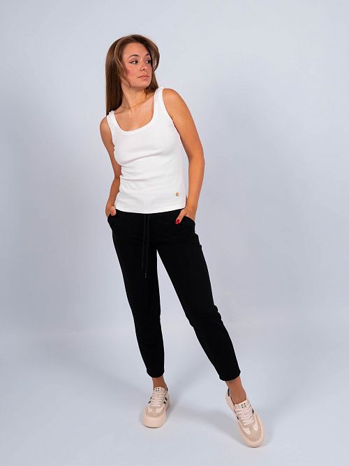 ЕВТ4081/ Брюки женские хлопок черный VERY NEAT 