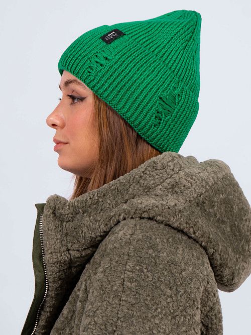 МИЯ Шапка женская изумруд ELITE LINE 