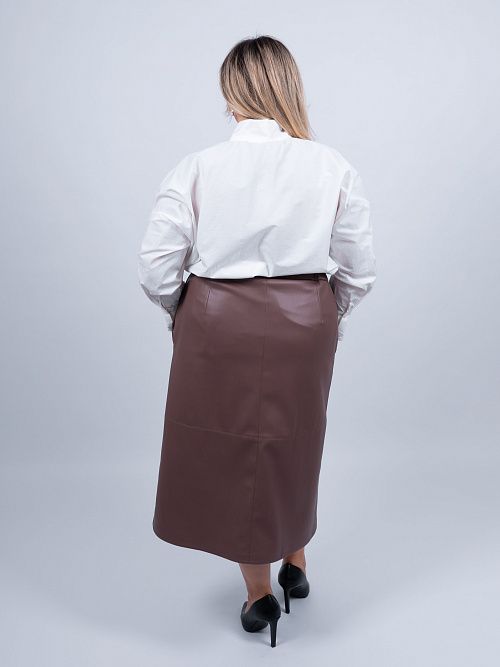 249230 Рубашка женская белый MIRA MIA 