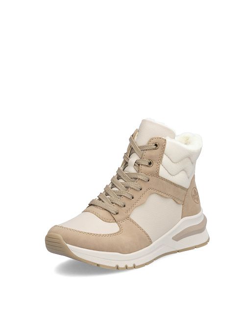 M6617/60 Ботинки женские бежевый Rieker 