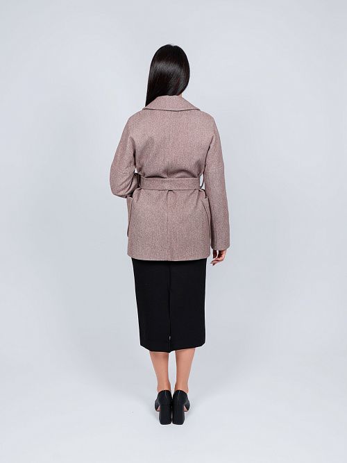 KR-292-STR-6 Пальто женское бежевый 365 