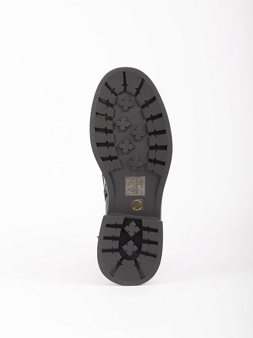 JA238-H1387-1 Ботинки женские натуральная кожа черный 365 